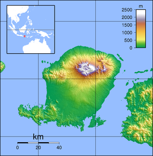 Senggigi is located in Lombok