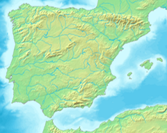 Calamocha trên bản đồ Iberia