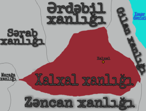 XVIII — XIX əsrlərdə Xalxal xanlığı[1]