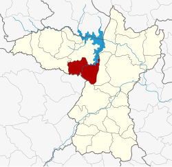 District location in Khon Kaen province