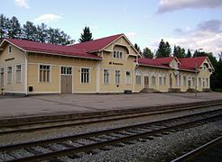 Gare de Haapamäki.