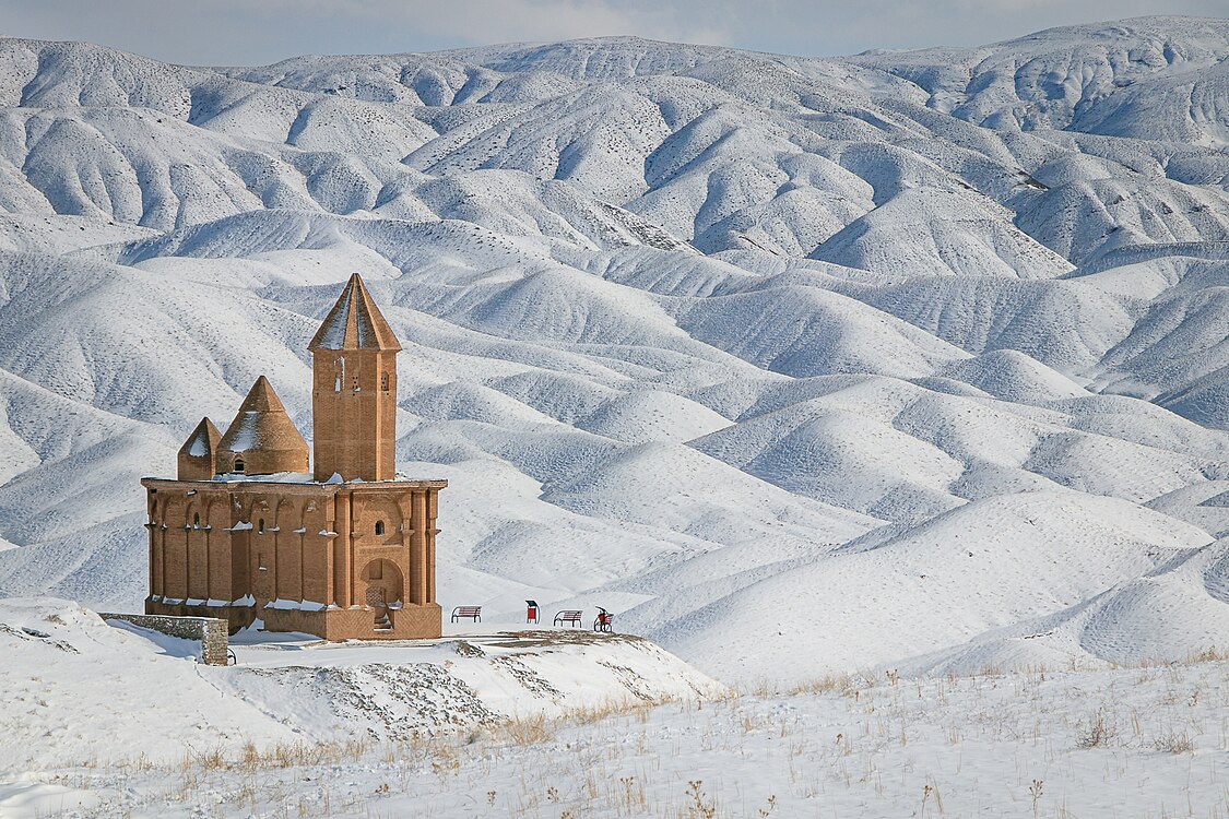 Igreja Surp Hovhannes em Sohrol, Irã, 2019.