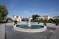 Springbrunnen im Stadtzentrum