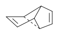 Tricyclo[3,3,0,02,6]octa-3,8-diene. Isomeriseert bij kamertemperatuur tot semibullvaleen maar is stabiel bij -60 °C[4][5][6][7]