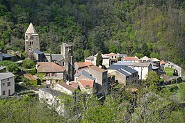 Gezicht op La Tourette-Cabardès