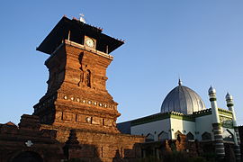 Mosquée Menara Kudus dans le centre de Java