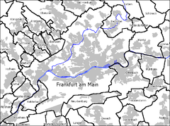 Frankfurt-Eschersheim is located in Frankfurt am Main