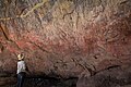 Image 29Ancient (but graffitied) Rock Art in Nsalu Cave, Kasanka National Park in North-Central Zambia. (from Zambia)