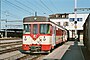 Voiture-pilote Bt n°52 en gare de Yverdon-les-Bains