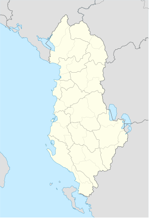 Ishulli i Sazanit is located in Albania