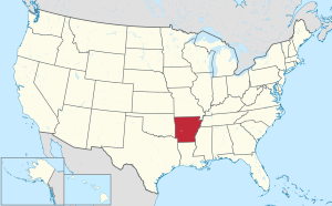 Mapu gha United States kulongola Arkansas pakubiliŵila