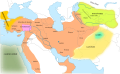 Seljuk Empire (1037-1194 AD) in 1100 AD.