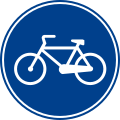 Cycle lane (or path)