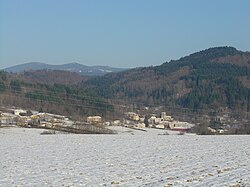 Skyline of Aubusson-d'Auvergne