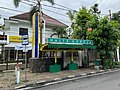 Image 31Typical Jakartan bus stop with Betawi theme (yellow & green colors and gigi balang decoration) (from Transport in Jakarta)