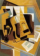 Η κιθάρα (La Guitarra), 1918, Εθνικό Μουσείο Τέχνης Βασίλισσα Σοφία, Μαδρίτη