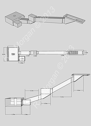 KV21's geometriska form.