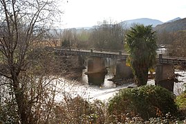 Ustaritz, bridge over the Nive