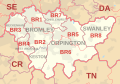 BR postcode area map