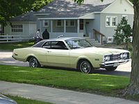 1968 Mercury Comet sports coupe