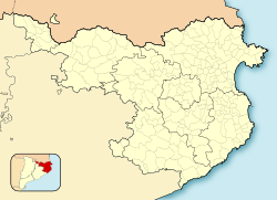 Campllong is located in Province of Girona