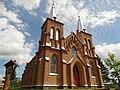 Kazitiškis Katholische Bischof-Stanislaus-Kirche, erbaut von 1906 bis 1908