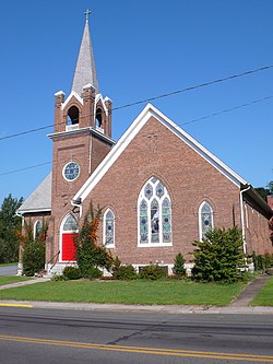 Skyline of Toms Brook