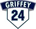 24-Ken Griffey, Jr. (CF). 1989-1999 y 2009-2010. Retirado el 6 de agosto de 2016.