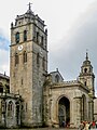 Catedral de Lugo. Torre e entrada norte