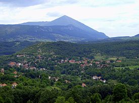 Vue générale de Rujište