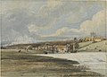 Exeter from Trew’s Weir ok. 1799. Akvarel na papirju Thomas Girtin