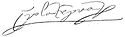 ایزابلای پرتغال's signature