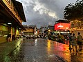 Neighborhood at night