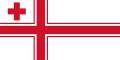 Bandera de guerra de Tonga.