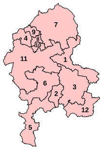 Parliamentary constituencies in Staffordshire (2010-2024)