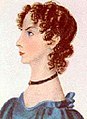 Anne Brontë in 1834 geboren op 17 januari 1820