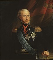 Portret van Karel XIII van Swede deur Carl Frederic von Breda