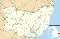 Milden is located in Suffolk