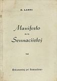 E. Lanti, Manifesto de la Sennaciistoj kaj Dokumentoj pri Sennaciismo (Nov-Jorko 1931)