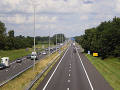 A30 na wysokości Barneveld