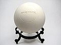 Lacrosse ball.