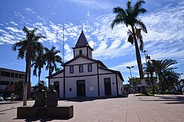 Katholieke kerk Nossa Senhora da Aparecida in de gelijknamige gemeente