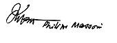 signature de Philippe Massoni