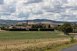 Skyline of Aubiat