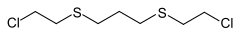 Bis-1,3-(2-cloroetiltio)-n-propà