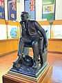 Statue de Cecil Rhodes, musée d'histoire naturelle à Bulawayo