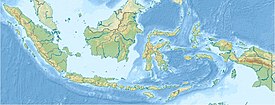 Erupción del Monte Agung de 2017 ubicada en Indonesia