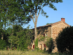 Skyline of Saint-Genès-la-Tourette