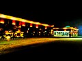 Izzatnagar railway station at night