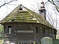 Reste der Holzkirche in Baștea (2010)